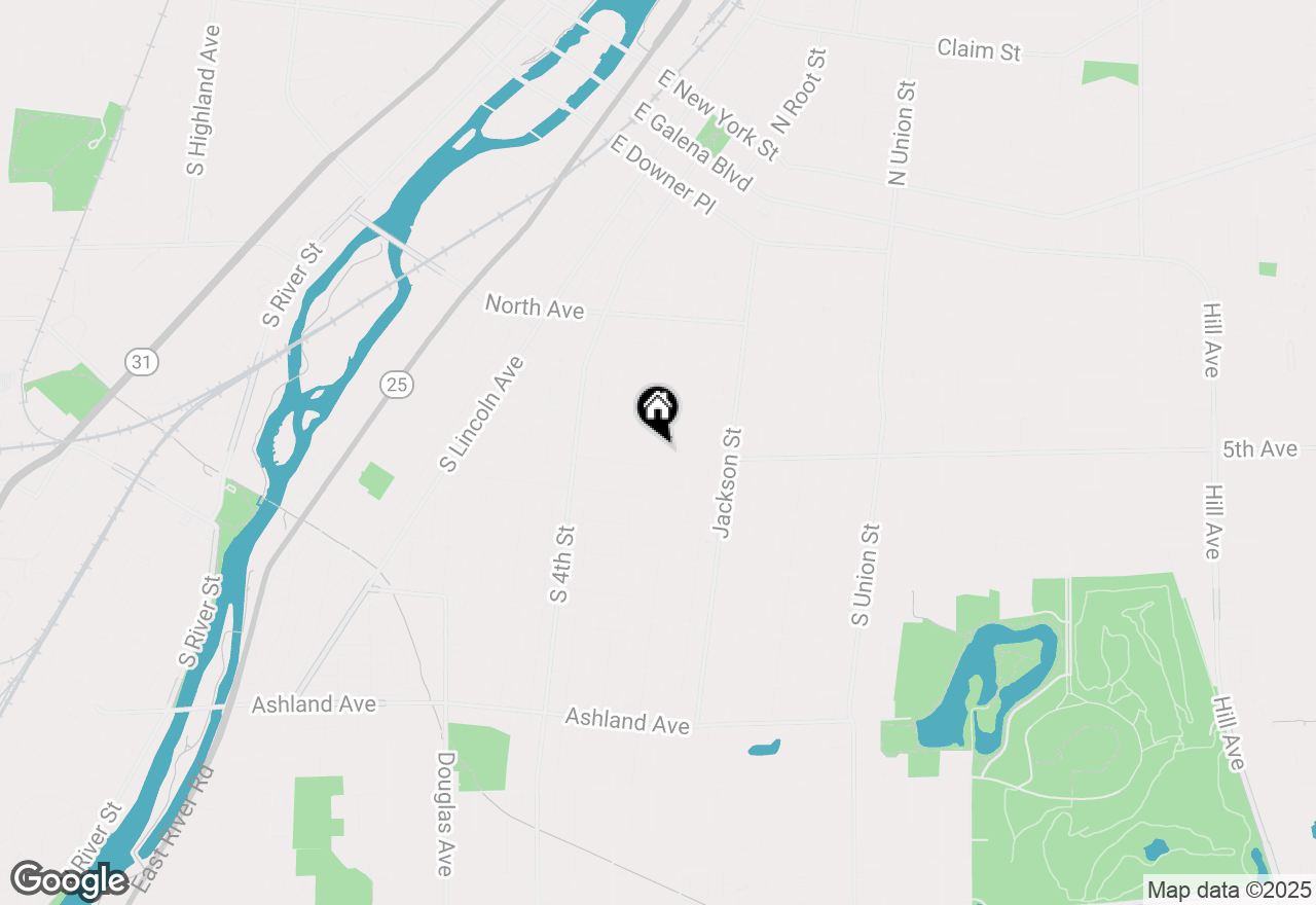 Map of 480 5th Street, Aurora, IL 60505