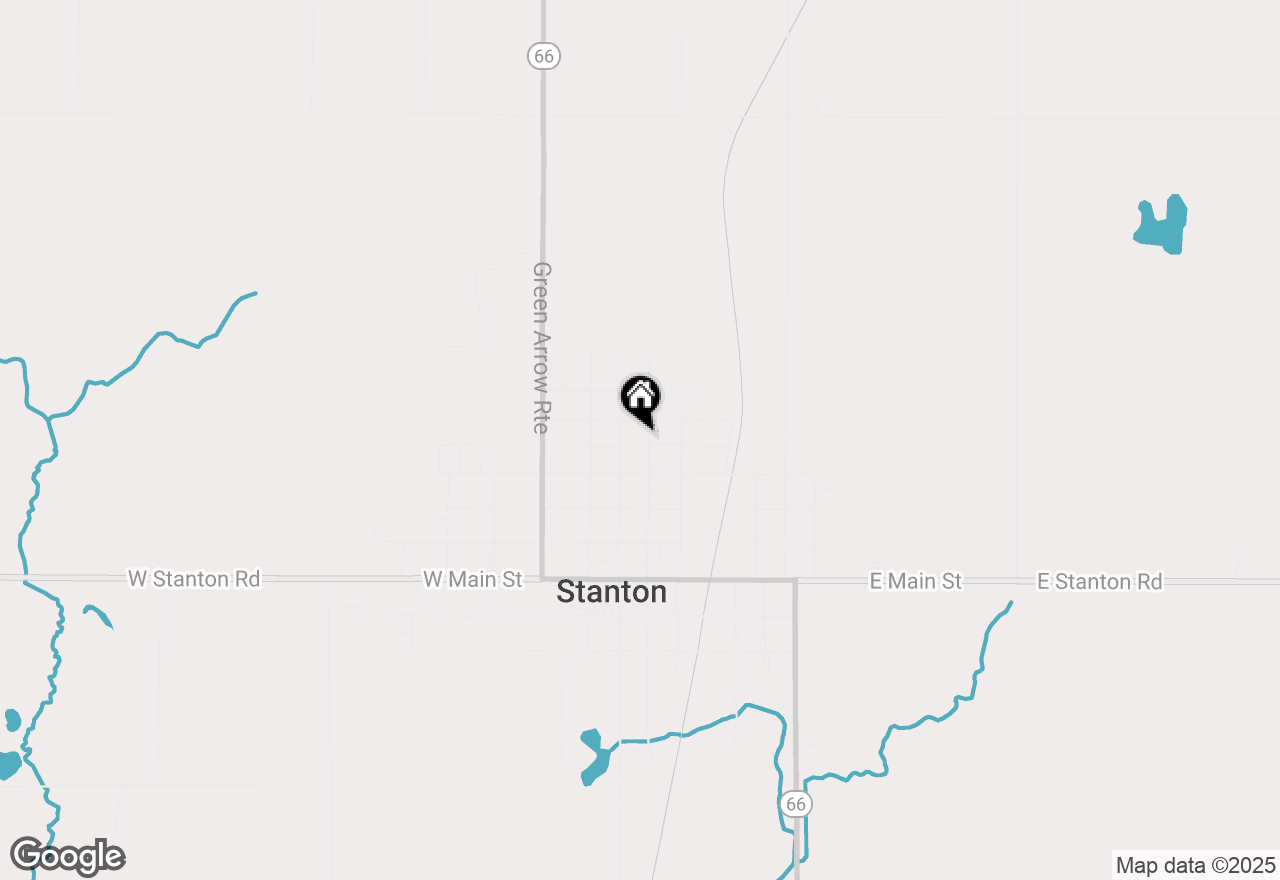Map of 501 N Lincoln Street, Stanton, MI 48888