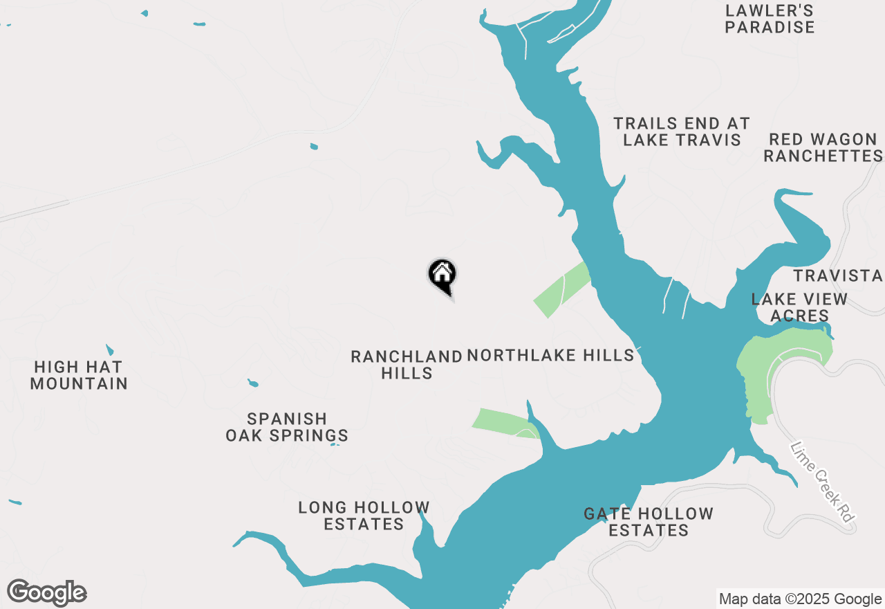 Map of 17933 Ranchland Hills Vis, Jonestown, TX 78645