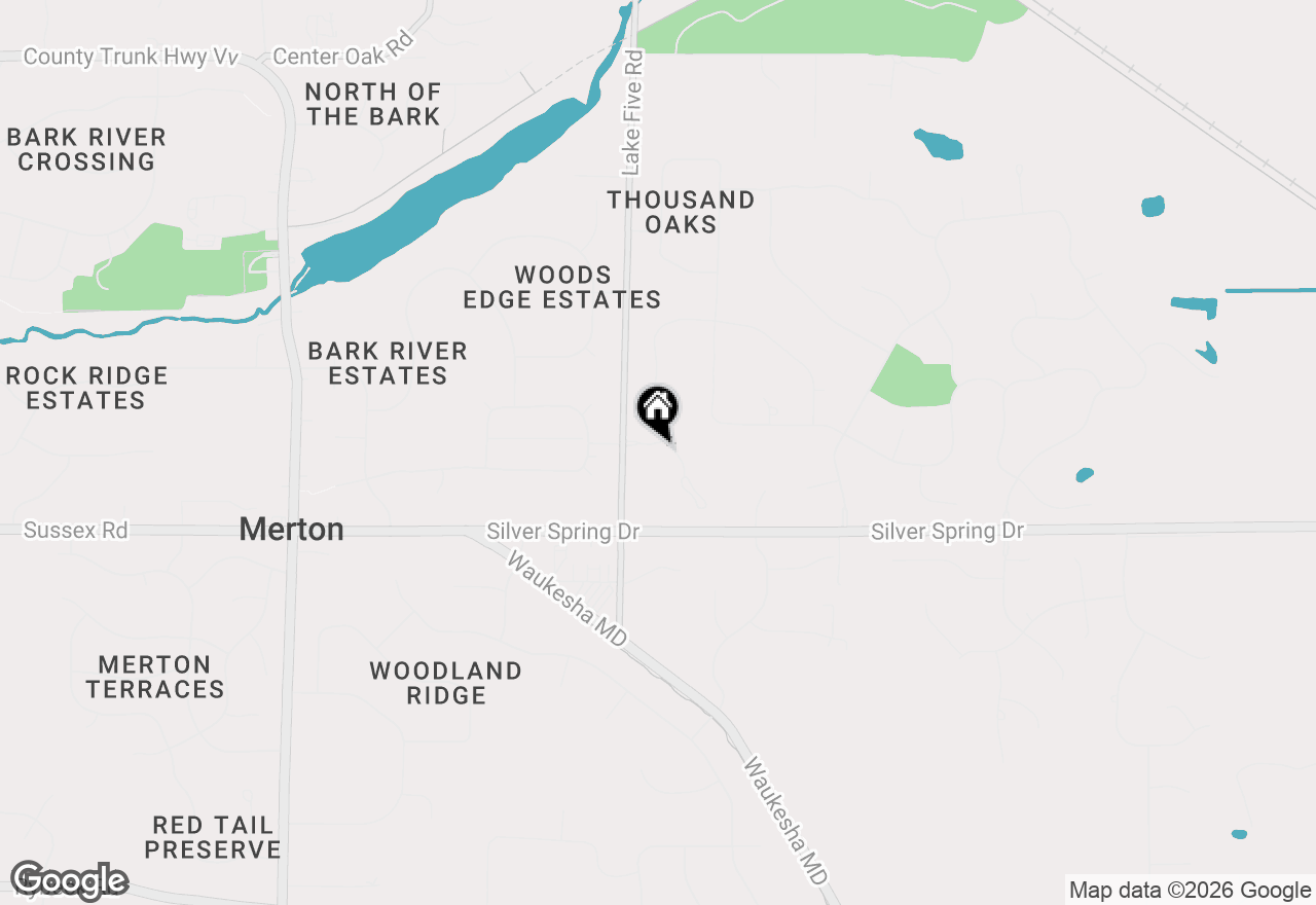 Map of W274N6937 Pintail Ct, Lisbon, WI 53089