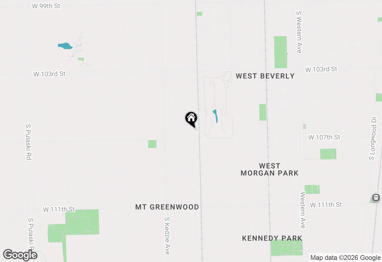 Map of 10633 S Whipple Street, Chicago, IL 60655