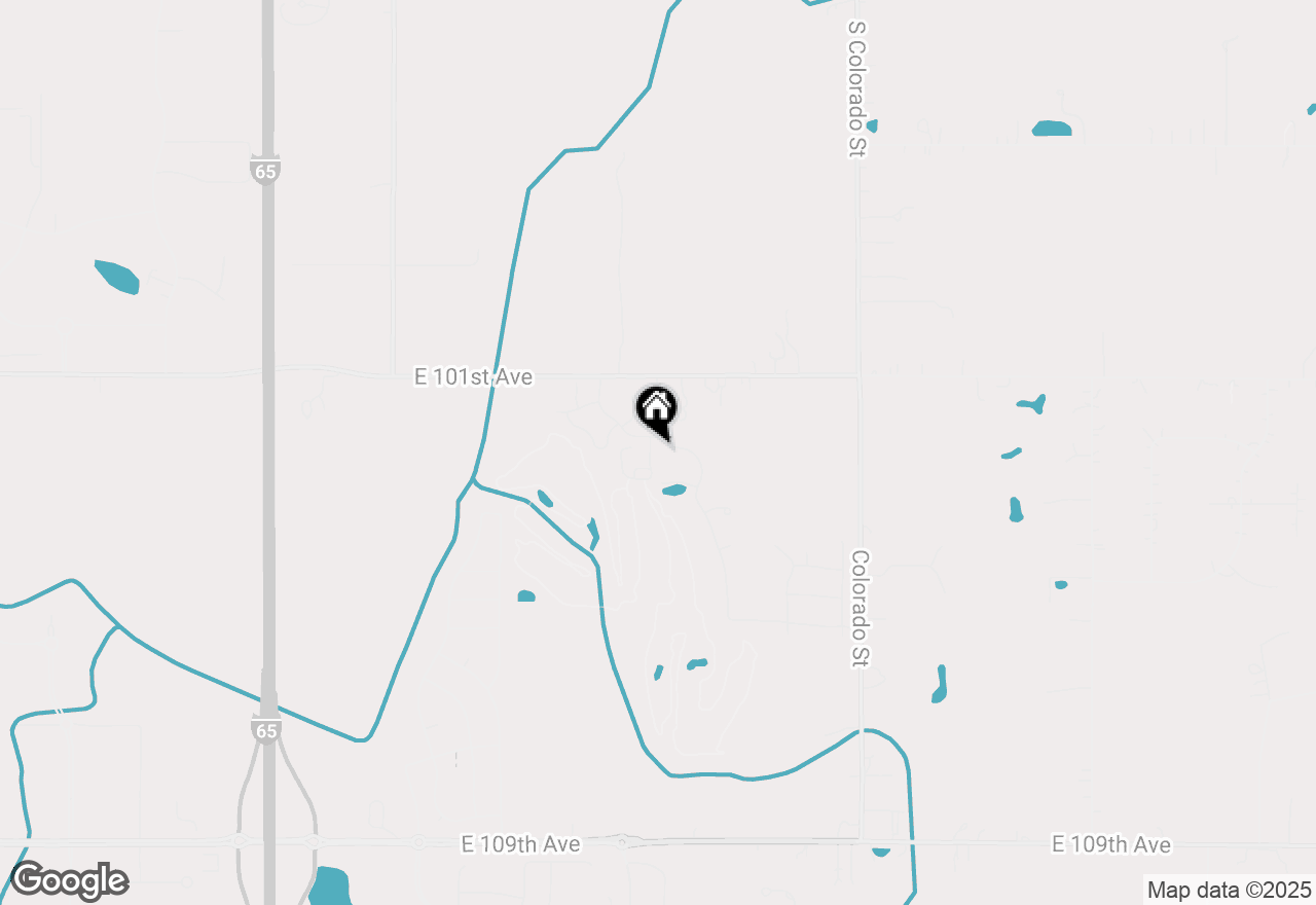 Map of 10198 California Street, Crown Point, IN 46307