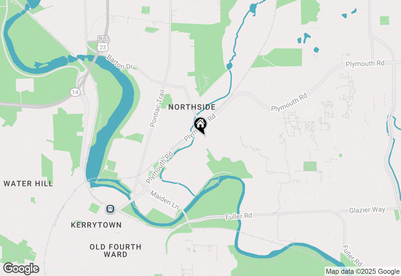 Map of 1562 Jones Drive, Ann Arbor, MI 48105