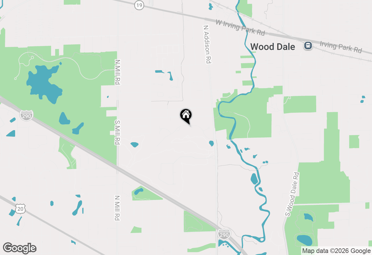 Map of 426 Elizabeth Drive #C, Wood Dale, IL 60191