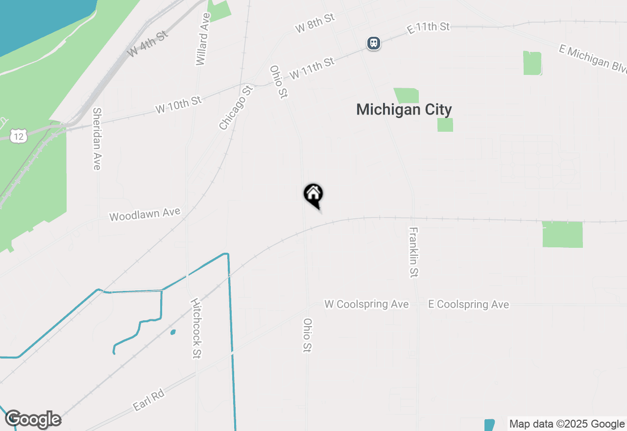 Map of 2125 Elston Street, Michigan City, IN 46360