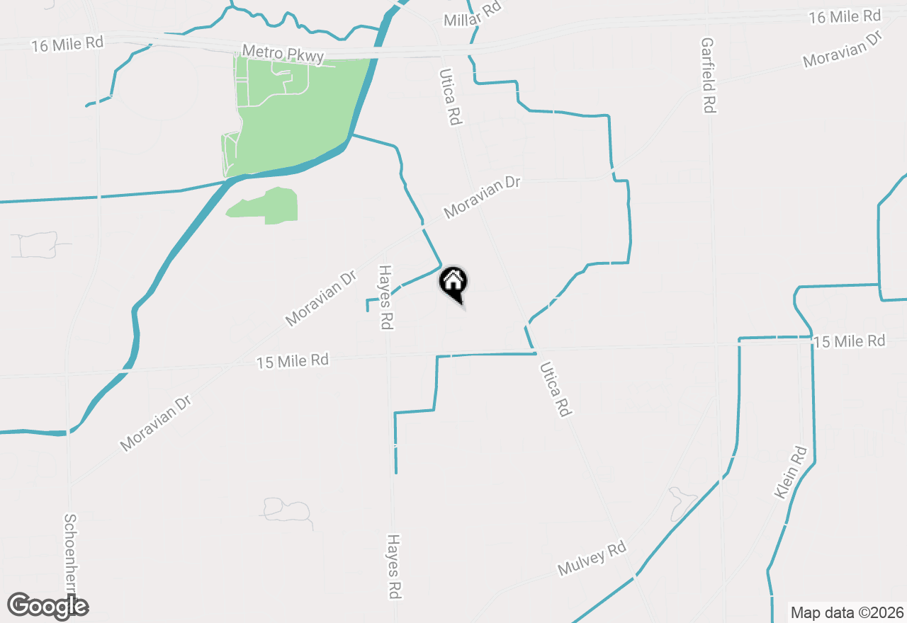 Map of 35152 Kings Forest Boulevard, Clinton Twp, MI 48035