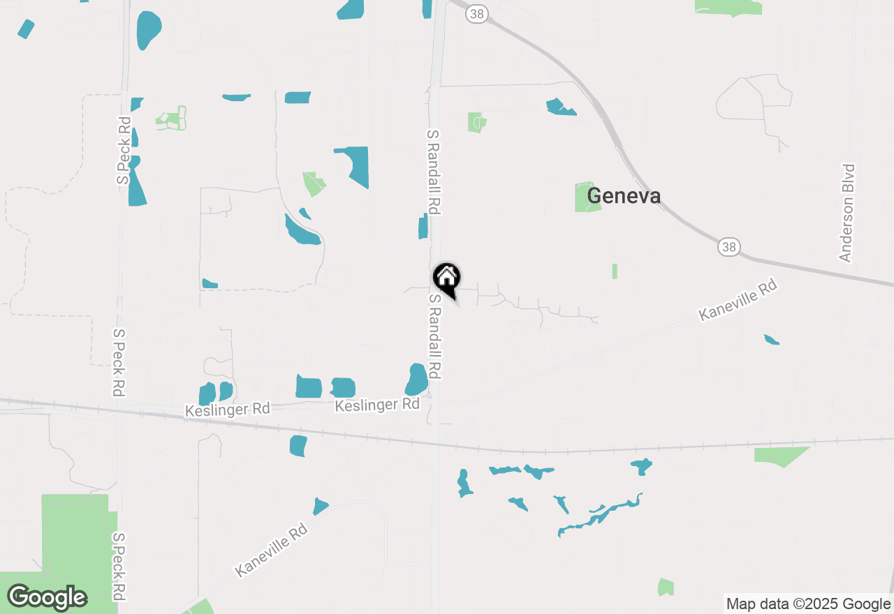 Map of 20 S Cambridge Drive, Geneva, IL 60134