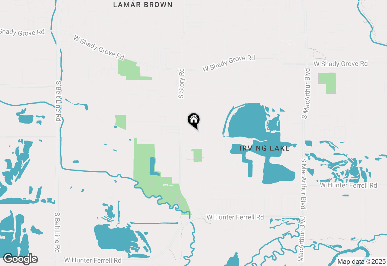 Map of 1720 Lake Haven Drive, Irving, TX 75060