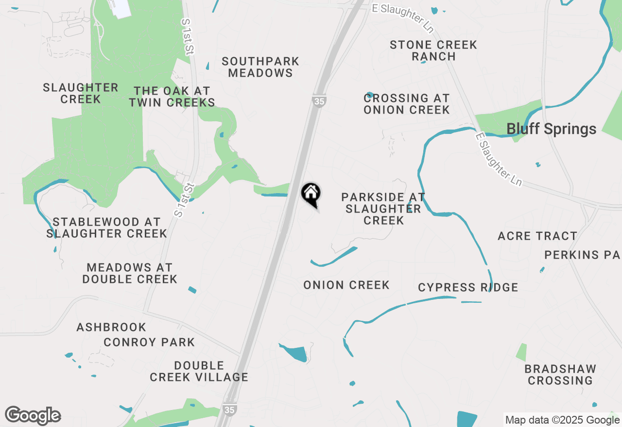 Map of 10505 S I-35 Frontage Rd #0222, Austin, TX 78747