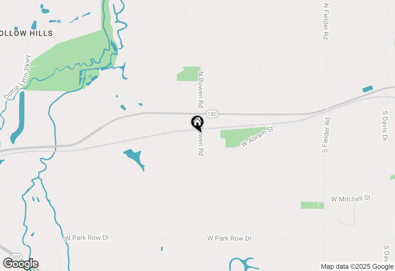 Map of 300 S Bowen Road, Arlington, TX 76013