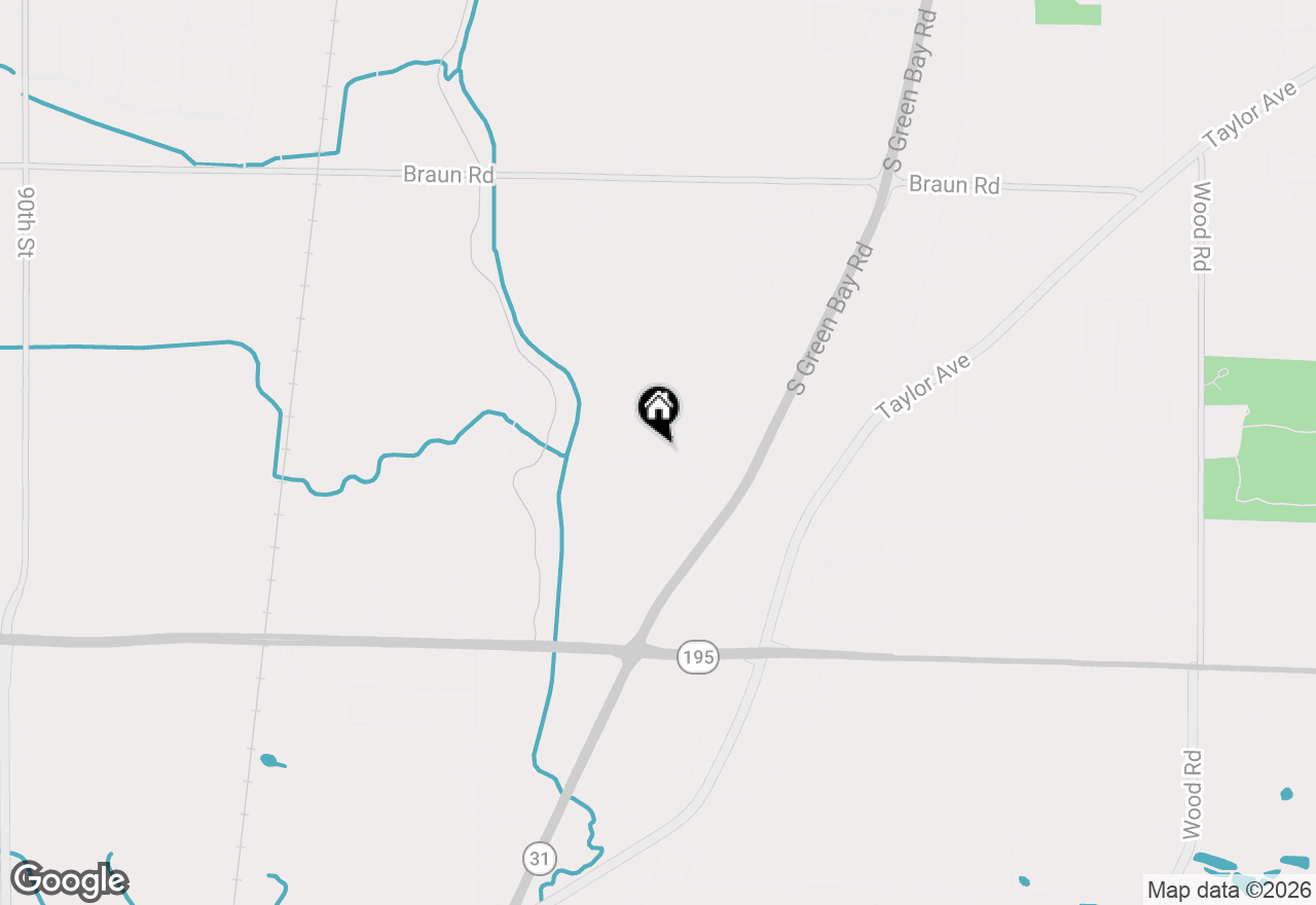 Map of 7076 Fair Oaks Rd, Mount Pleasant, WI 53403