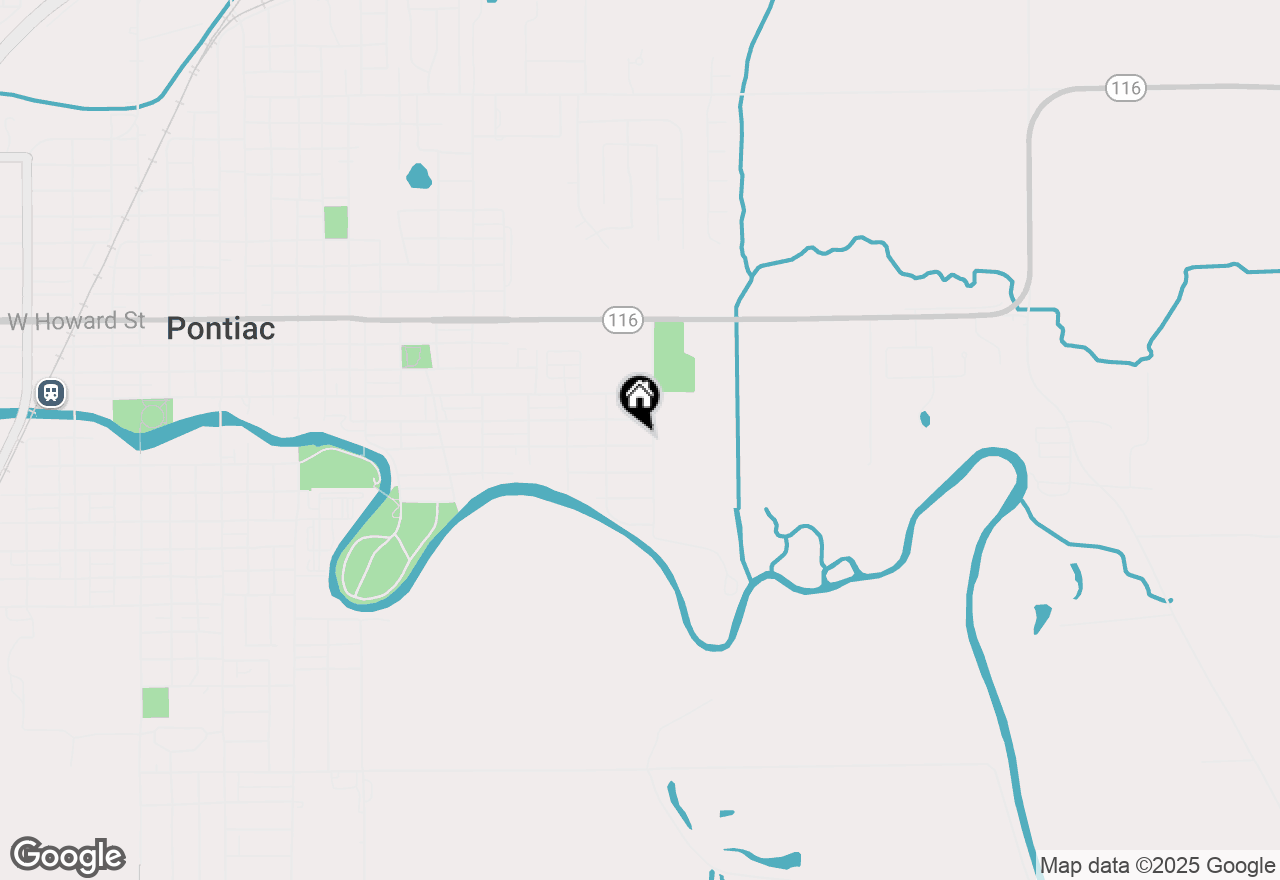 Map of 715 E Payson Street, Pontiac, IL 61764