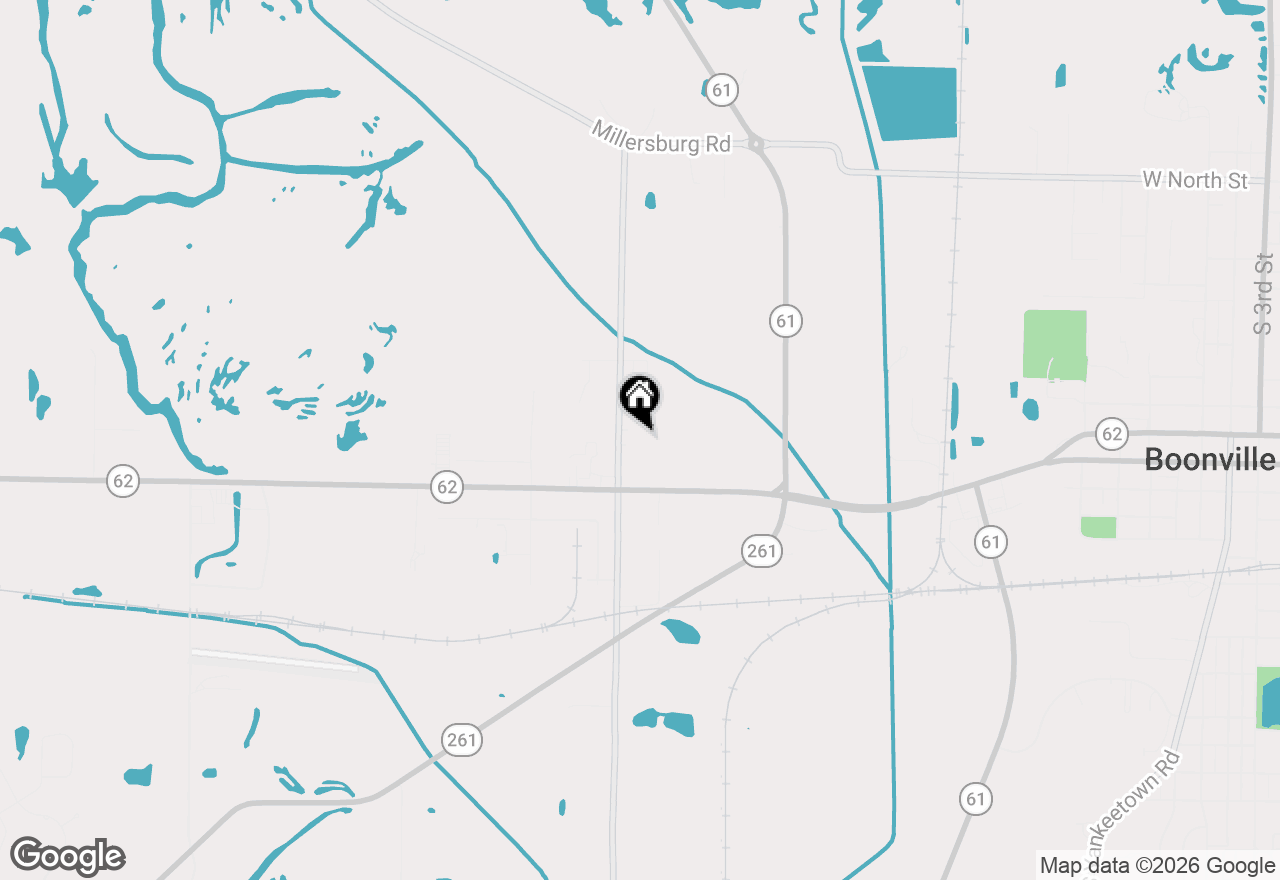 Map of 1115 Helen Court, Boonville, IN 47601