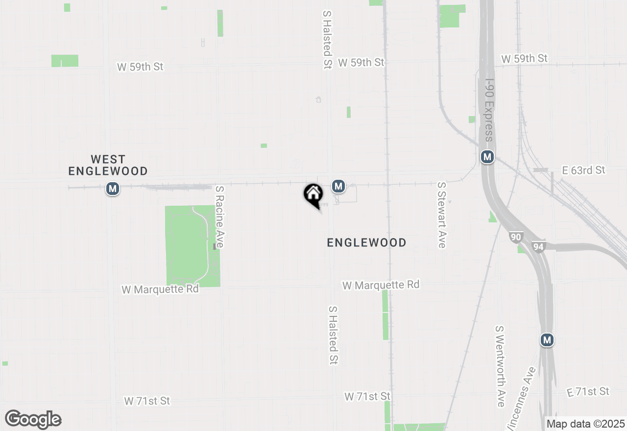 Map of 6426 S Green Street, Chicago, IL 60621