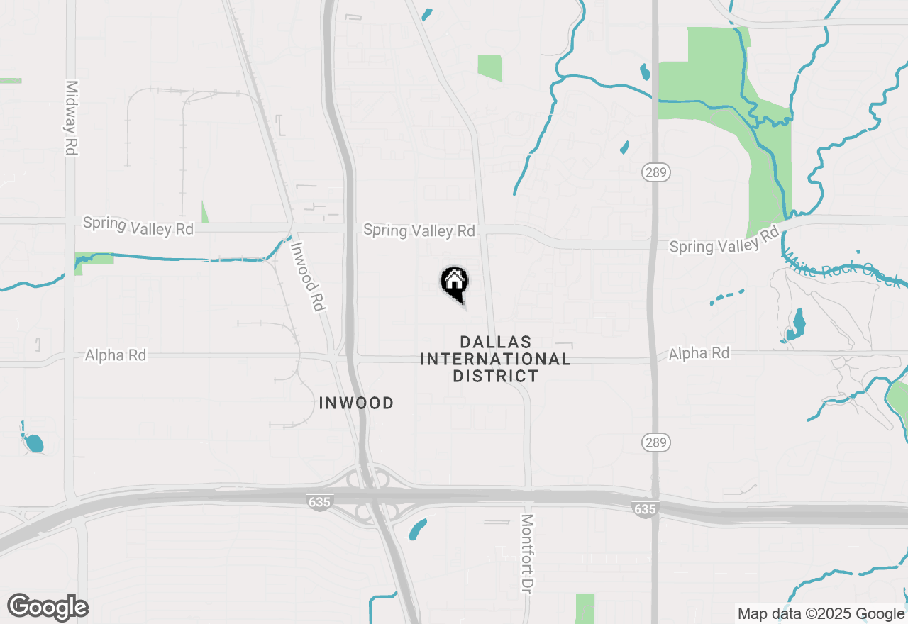 Map of 13701 Montfort Drive #1326, Dallas, TX 75240