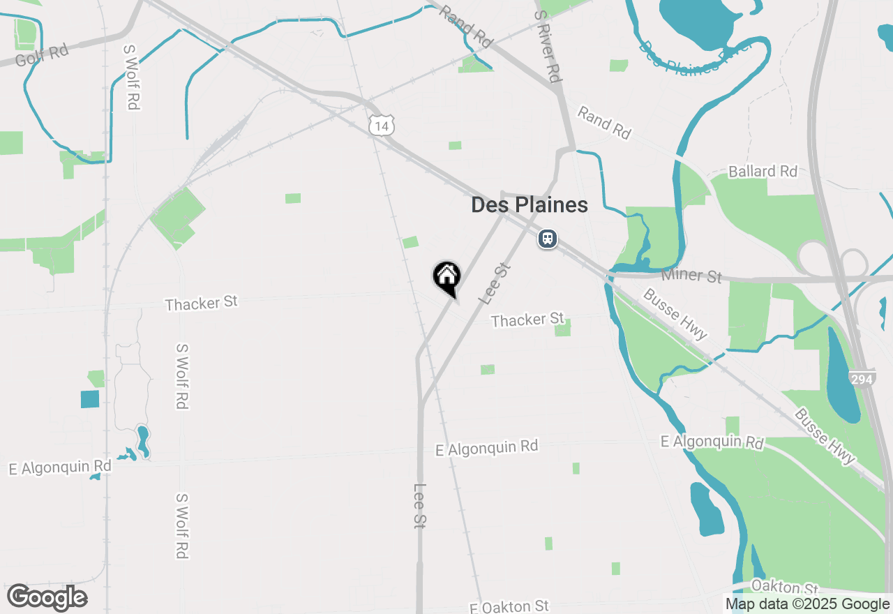 Map of 820 Graceland Avenue #301, Des Plaines, IL 60016