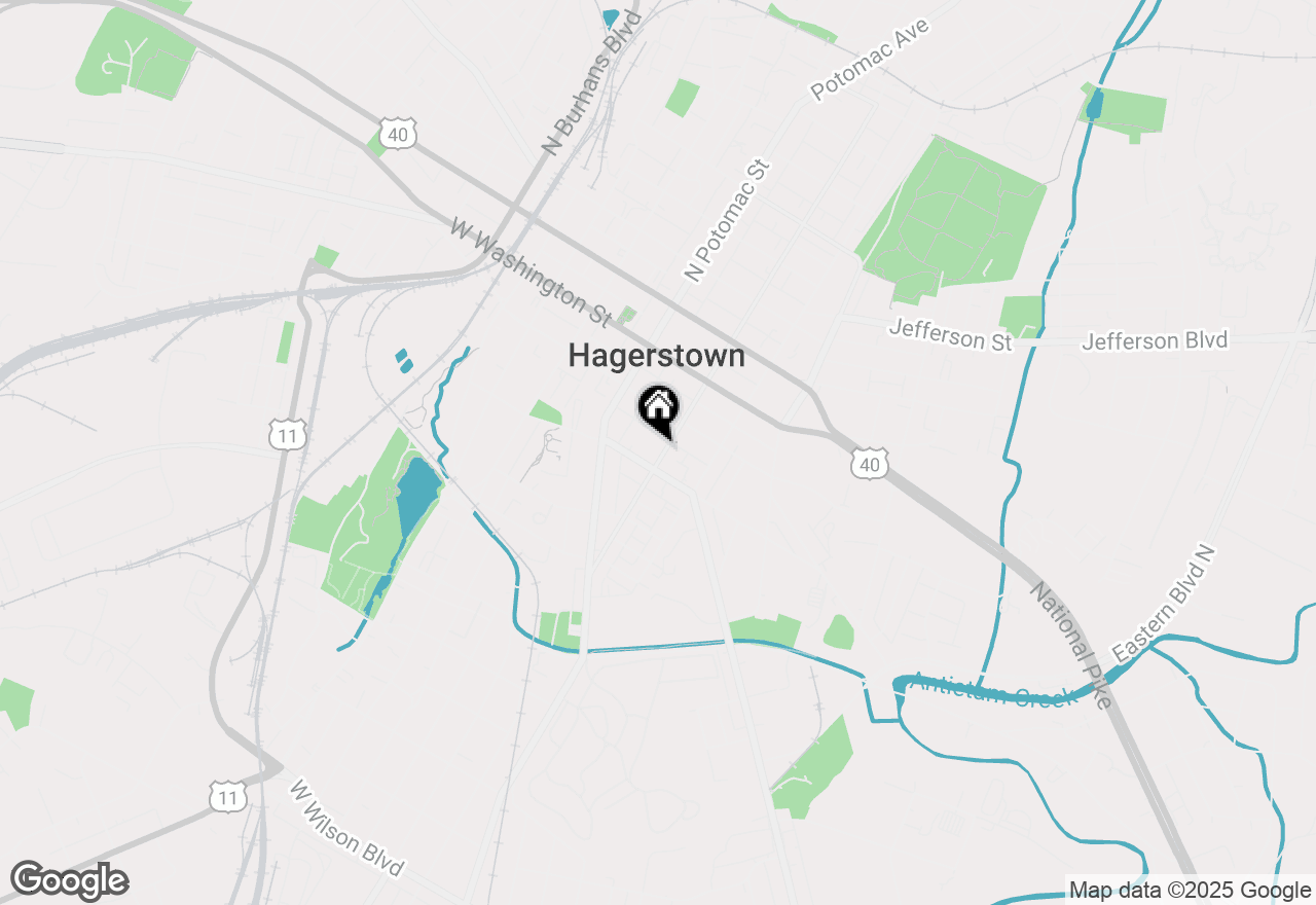 Map of 141 S Locust Street, Hagerstown, MD 21740