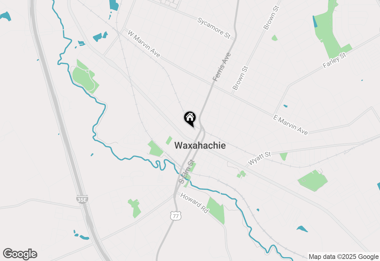 Map of 201 Ferris Avenue #SUITE A, Waxahachie, TX 75165