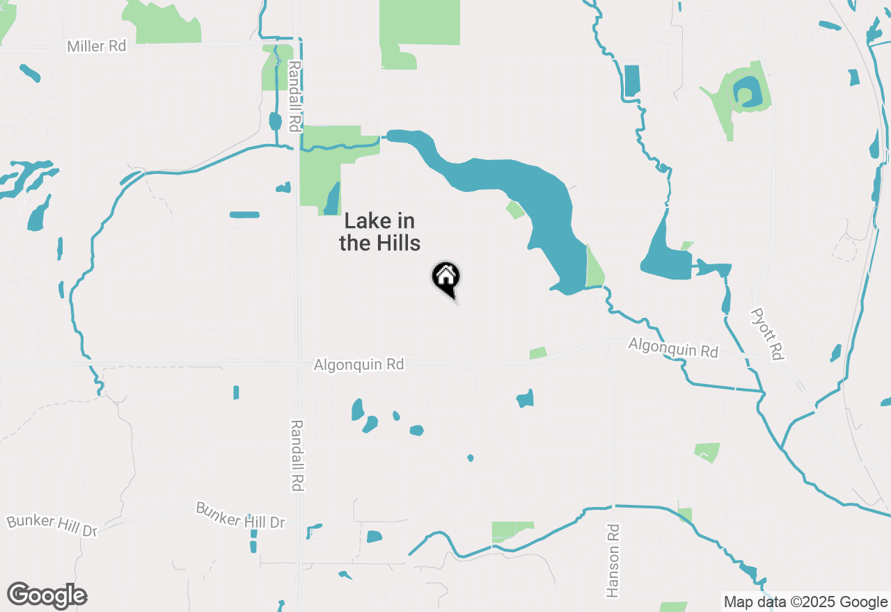Map of 113 Pheasant Trail, Lake In The Hills, IL 60156