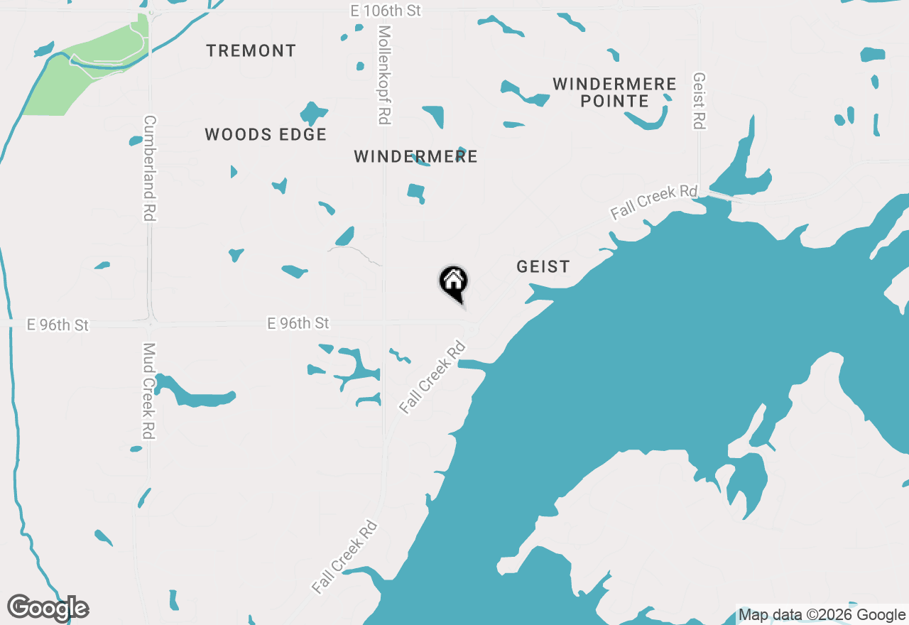 Map of 0 E 96th Street, Fishers, IN 46037
