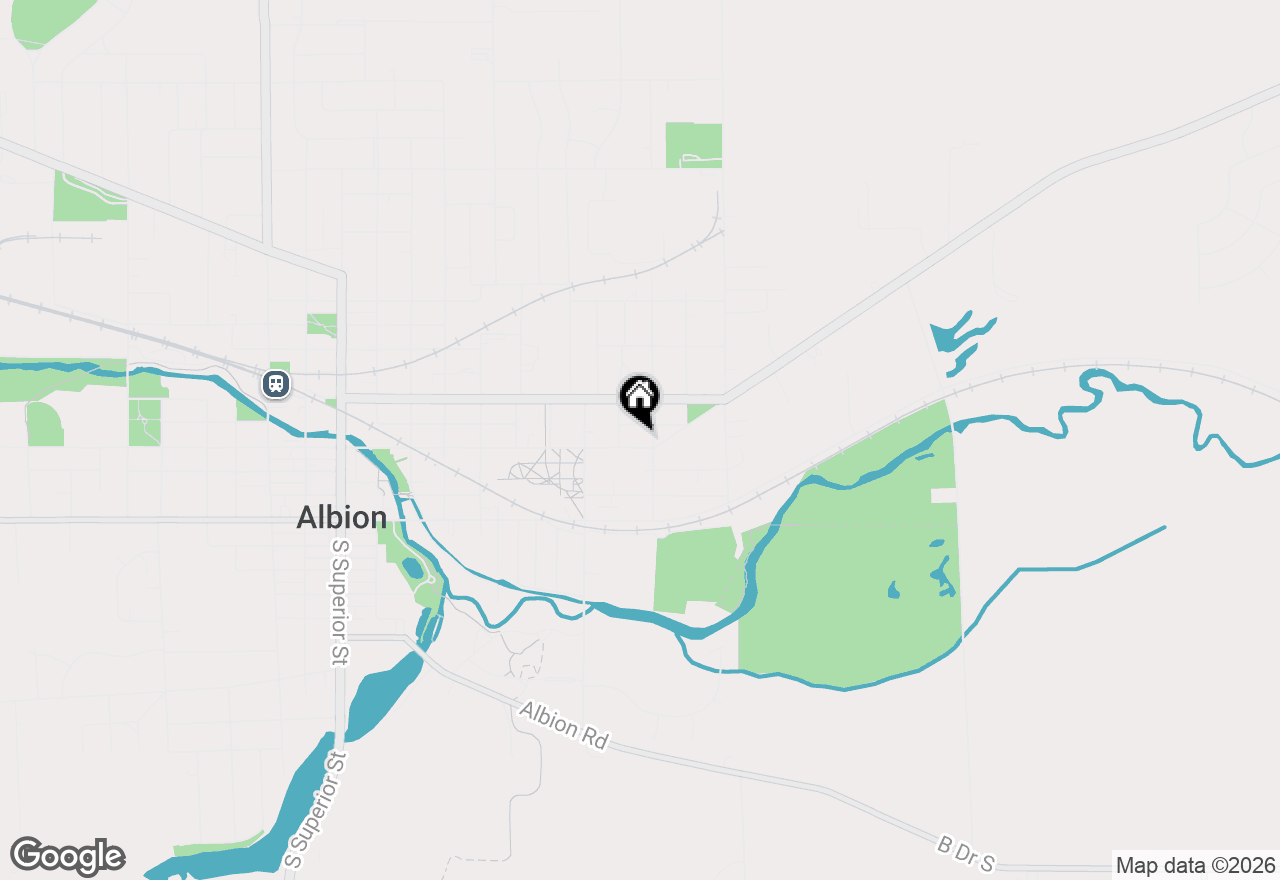 Map of 1113 E Cass Street, Albion, MI 49224