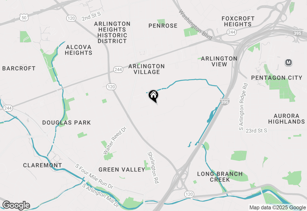 Map of 2700 16th Street S #671, Arlington, VA 22204