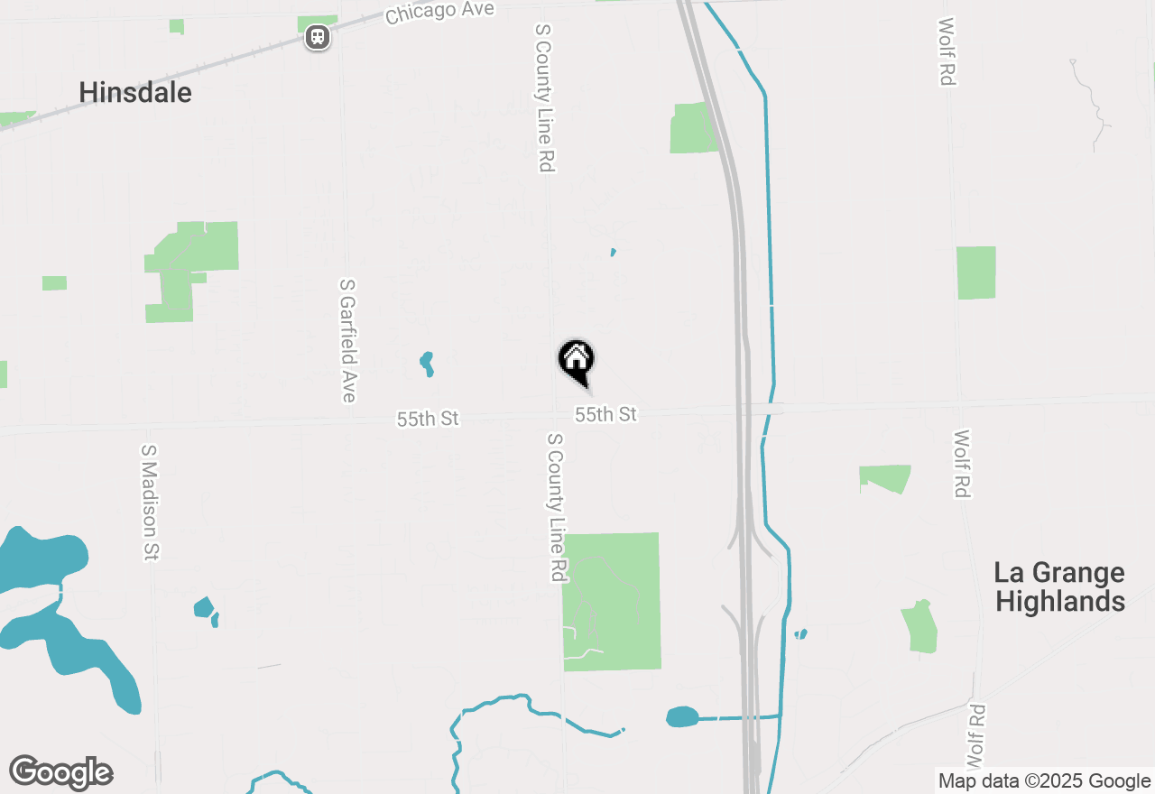 Map of 546 Pamela Circle, Hinsdale, IL 60521