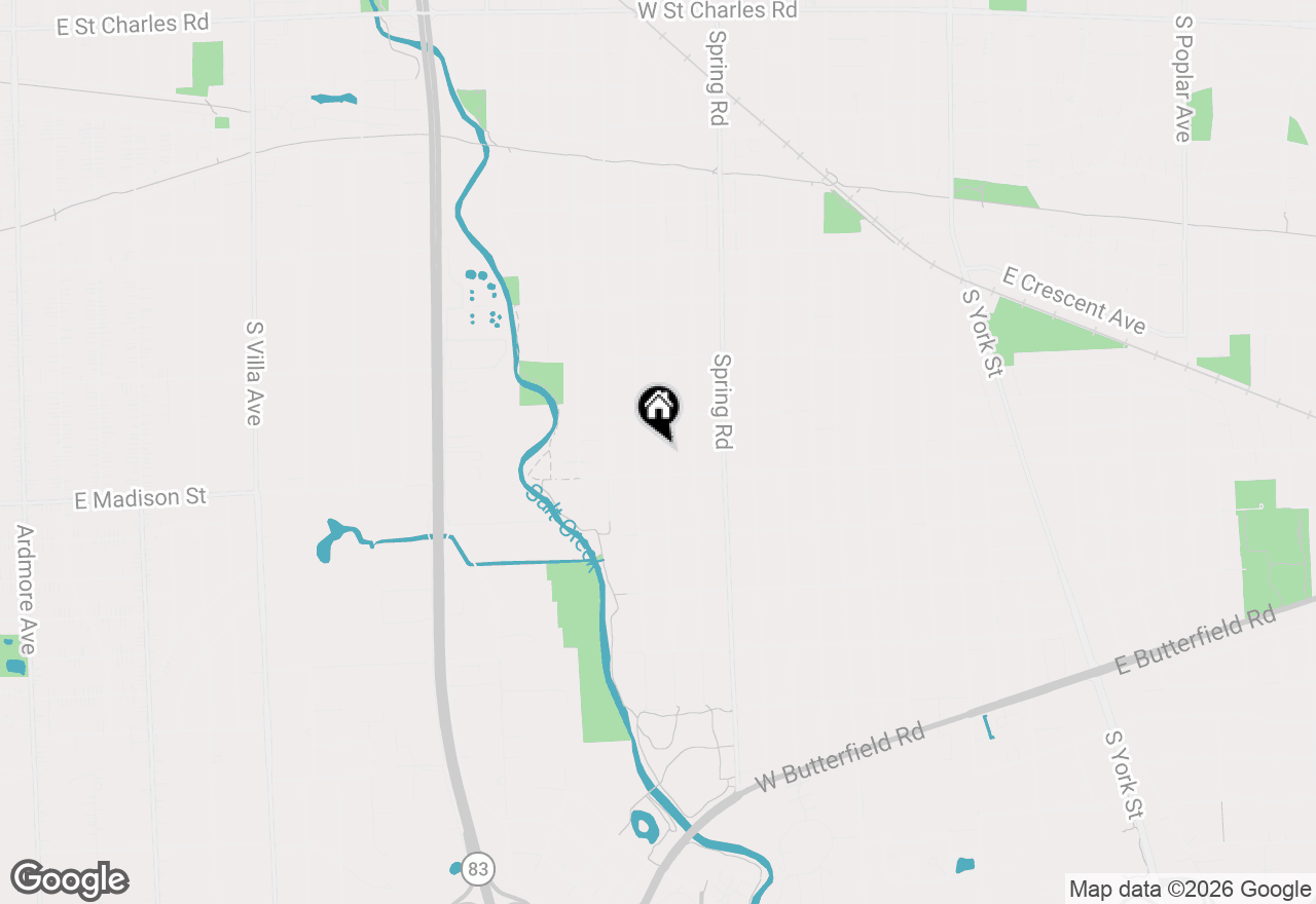 Map of 756 S Fairfield Avenue, Elmhurst, IL 60126