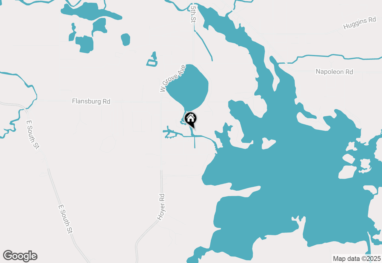 Map of 4434 Allison Drive, Michigan Center, MI 49254