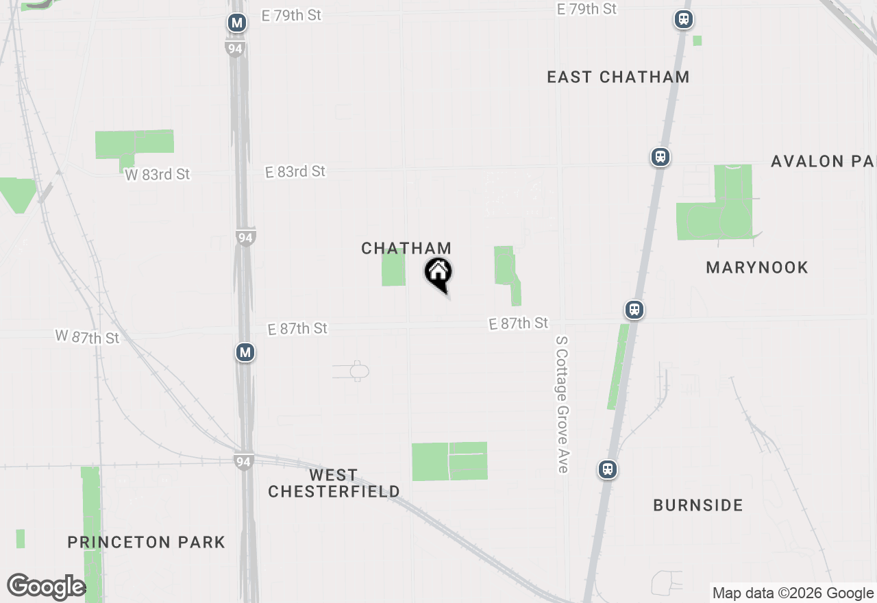 Map of 8623 S Vernon Avenue, Chicago, IL 60619