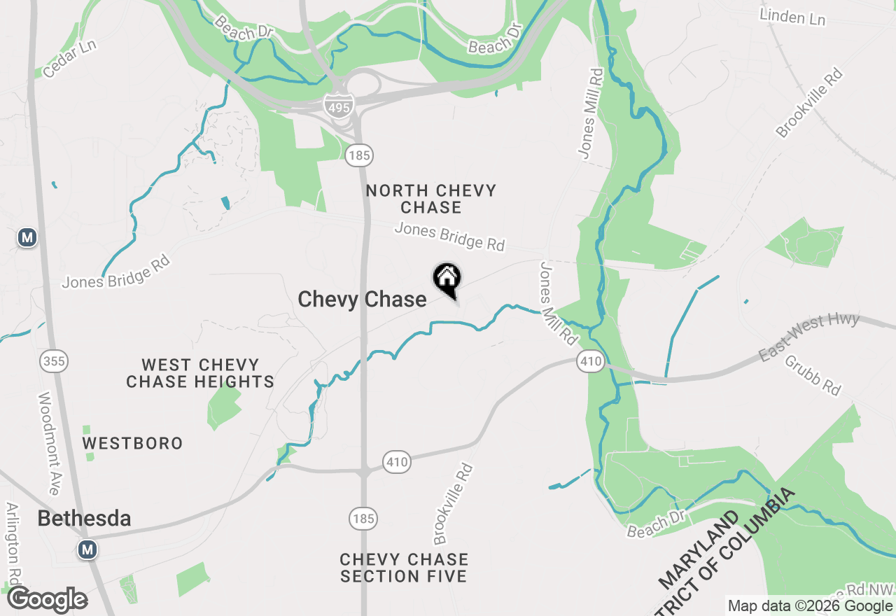 Map of 3535 Chevy Chase Lake Drive #307, Chevy Chase, MD 20815