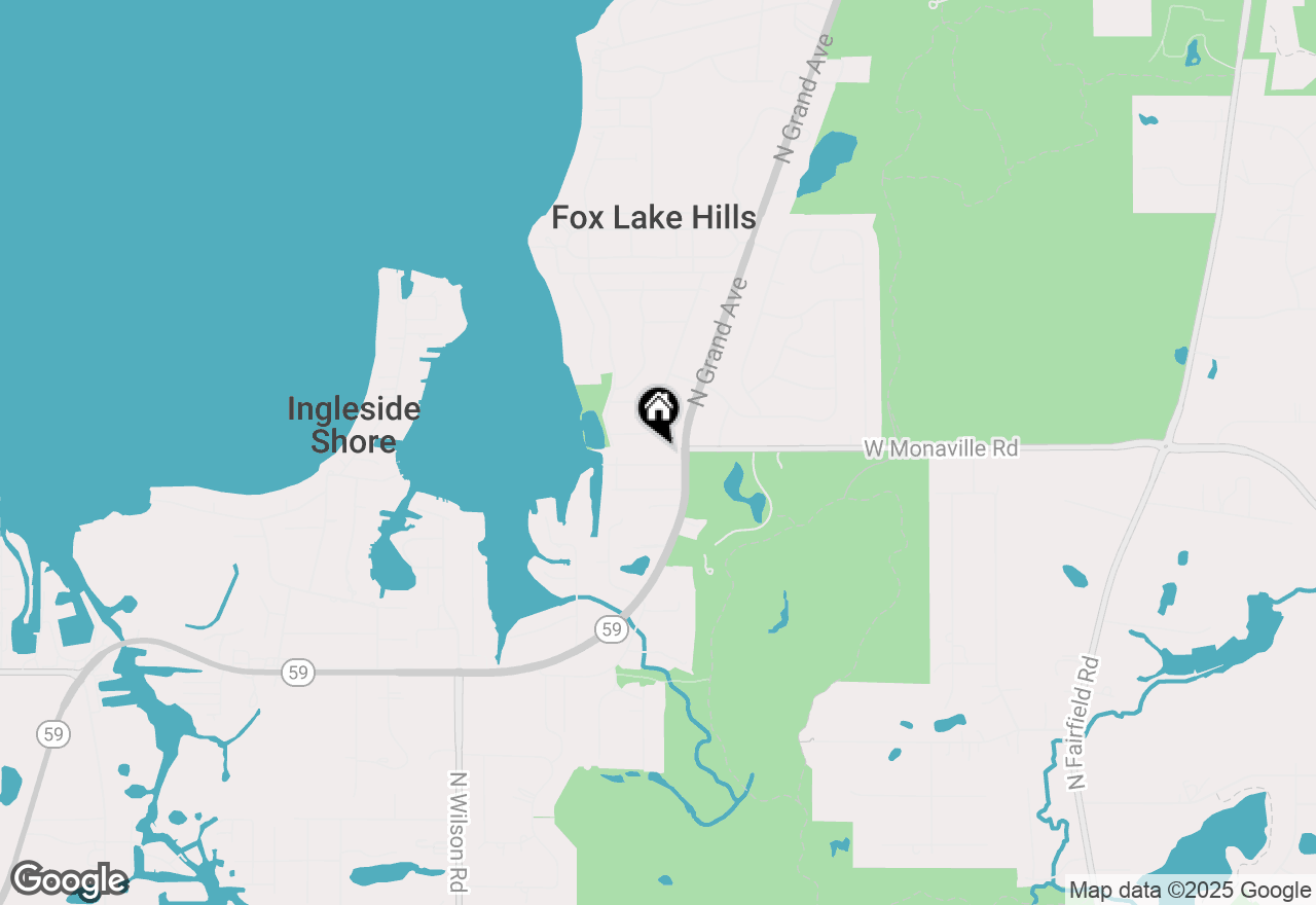 Map of 25574 W Grant Avenue, Ingleside, IL 60041