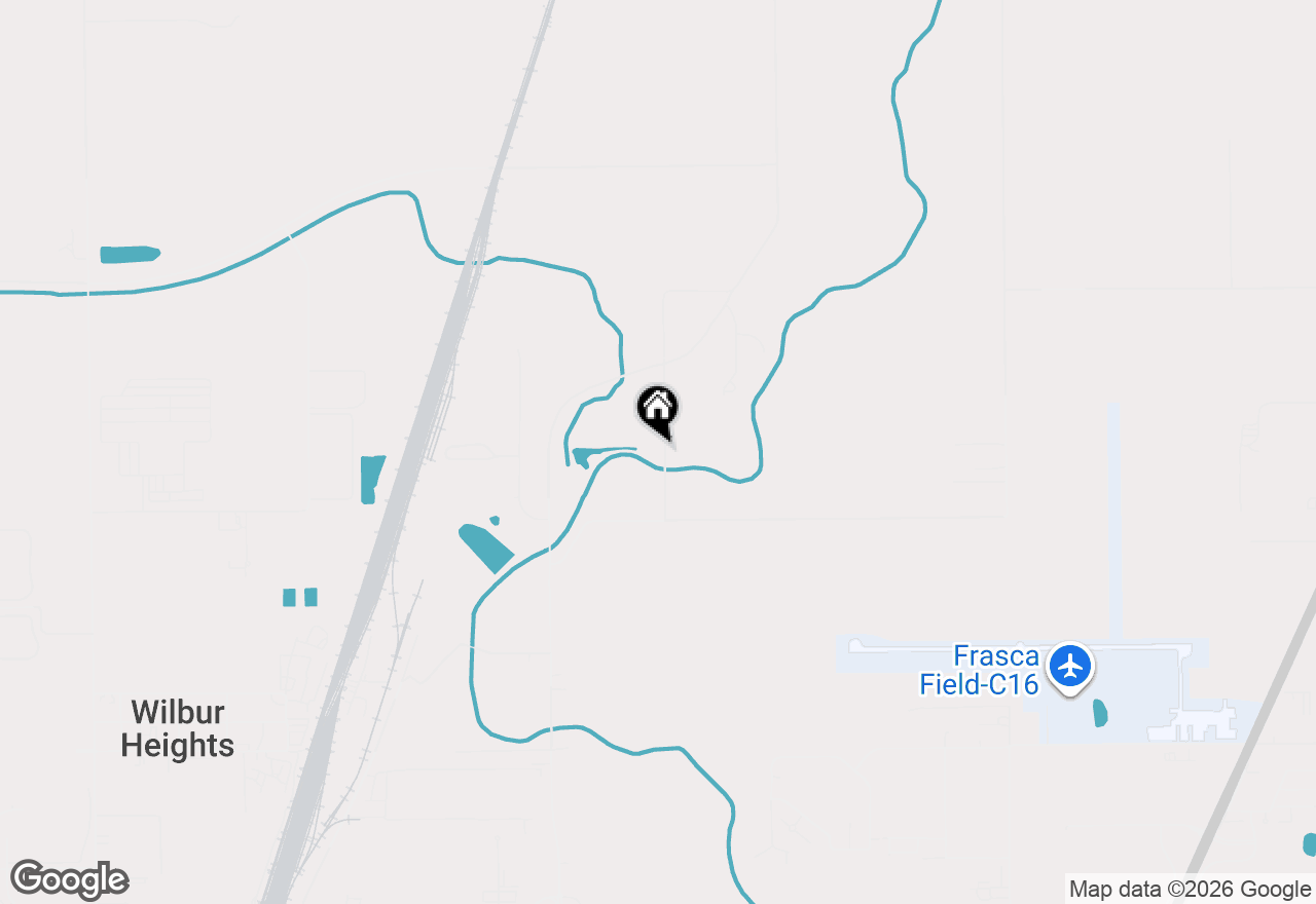 Map of (Address confidential), Urbana, Illinois 61802