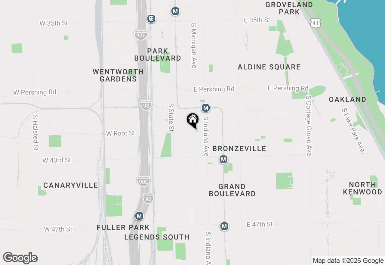 Map of 4134 S Michigan Avenue, Chicago, IL 60653