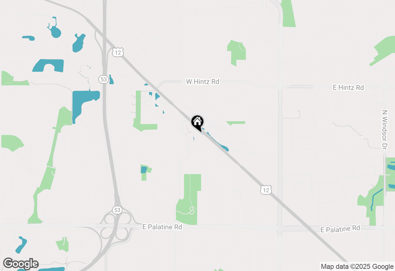 Map of 701 W Rand Road #227, Arlington Heights, IL 60004