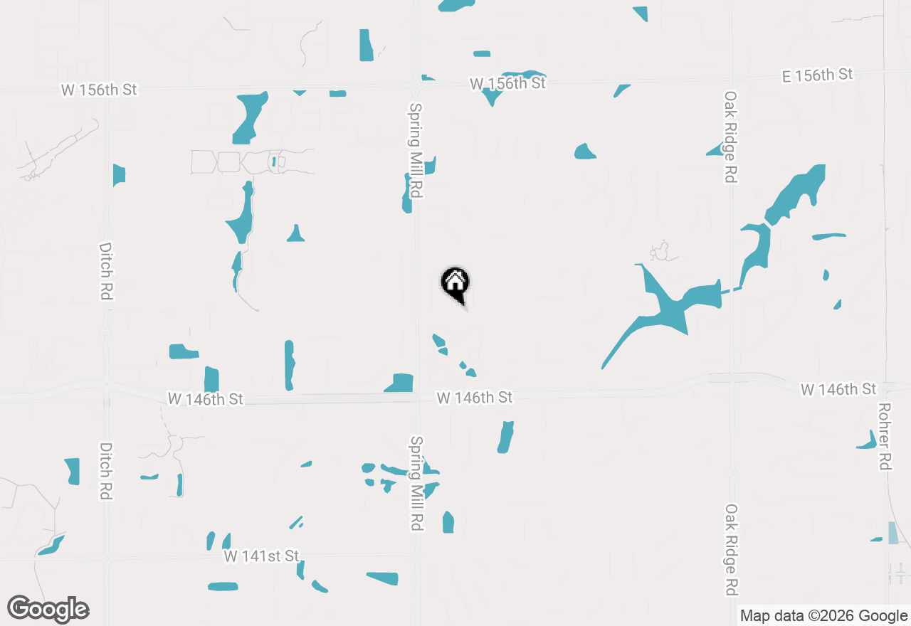 Map of 14901 Pacer Court, Carmel, IN 46032