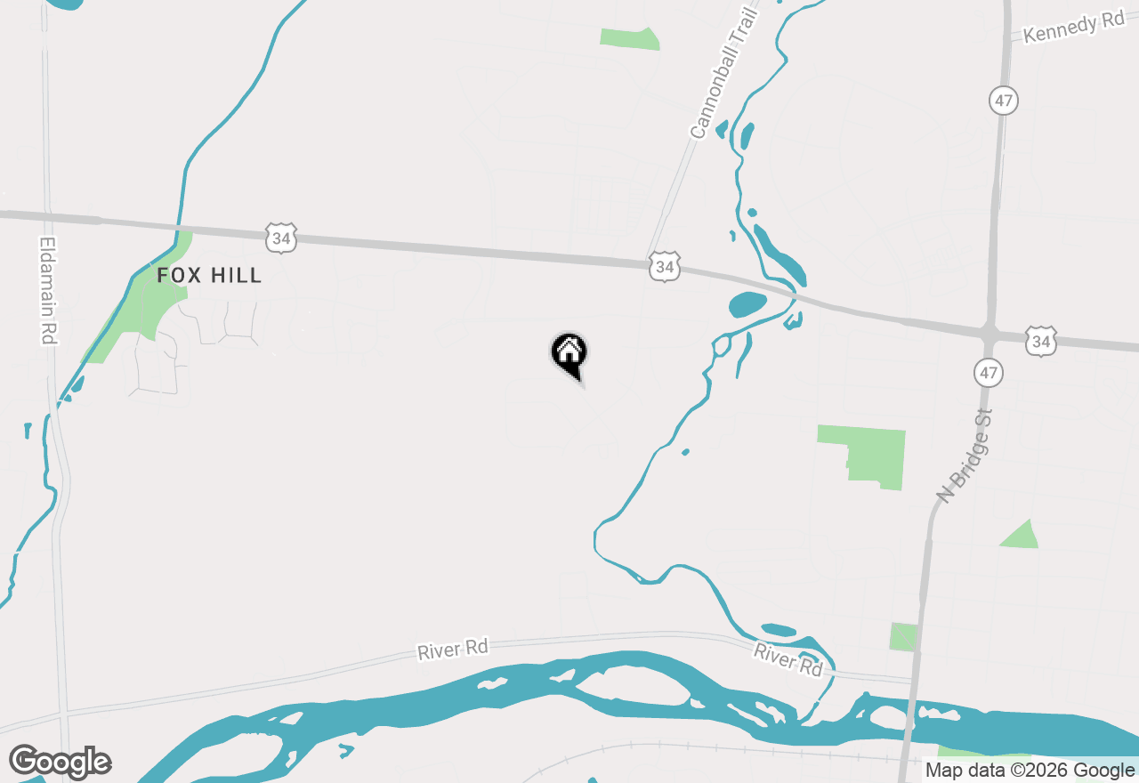 Map of 882 N Carly Circle, Yorkville, IL 60560