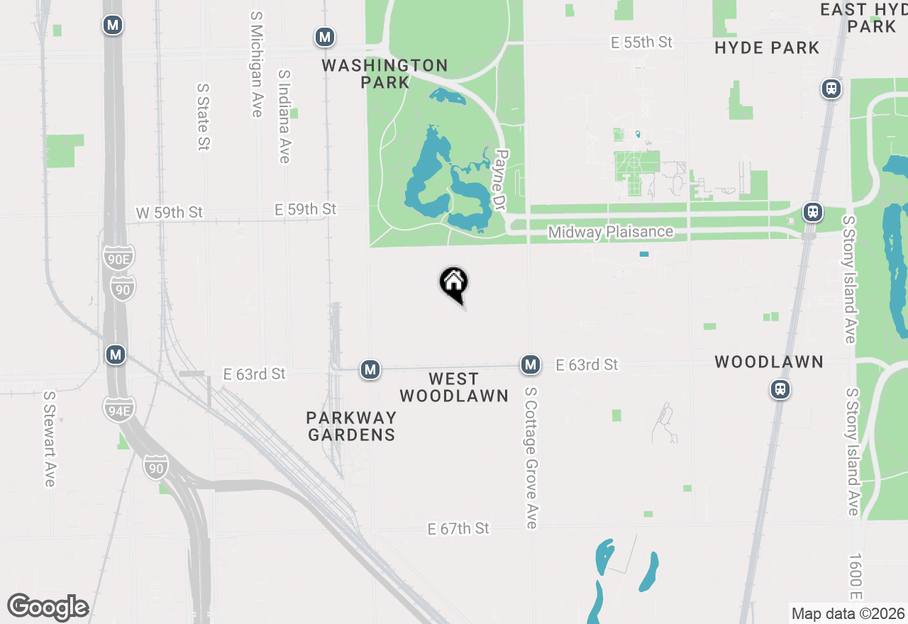 Map of 6139 S Saint Lawrence Avenue, Chicago, IL 60637