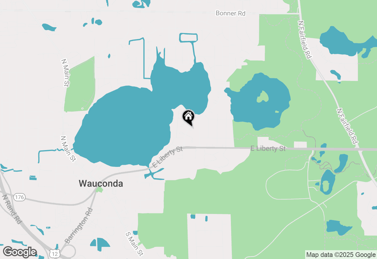 Map of 315 Hill Street #A, Wauconda, IL 60084