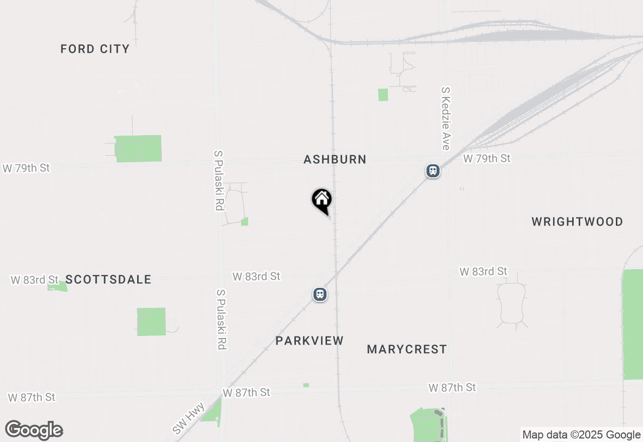 Map of 3625 W 81st Street, Chicago, IL 60652