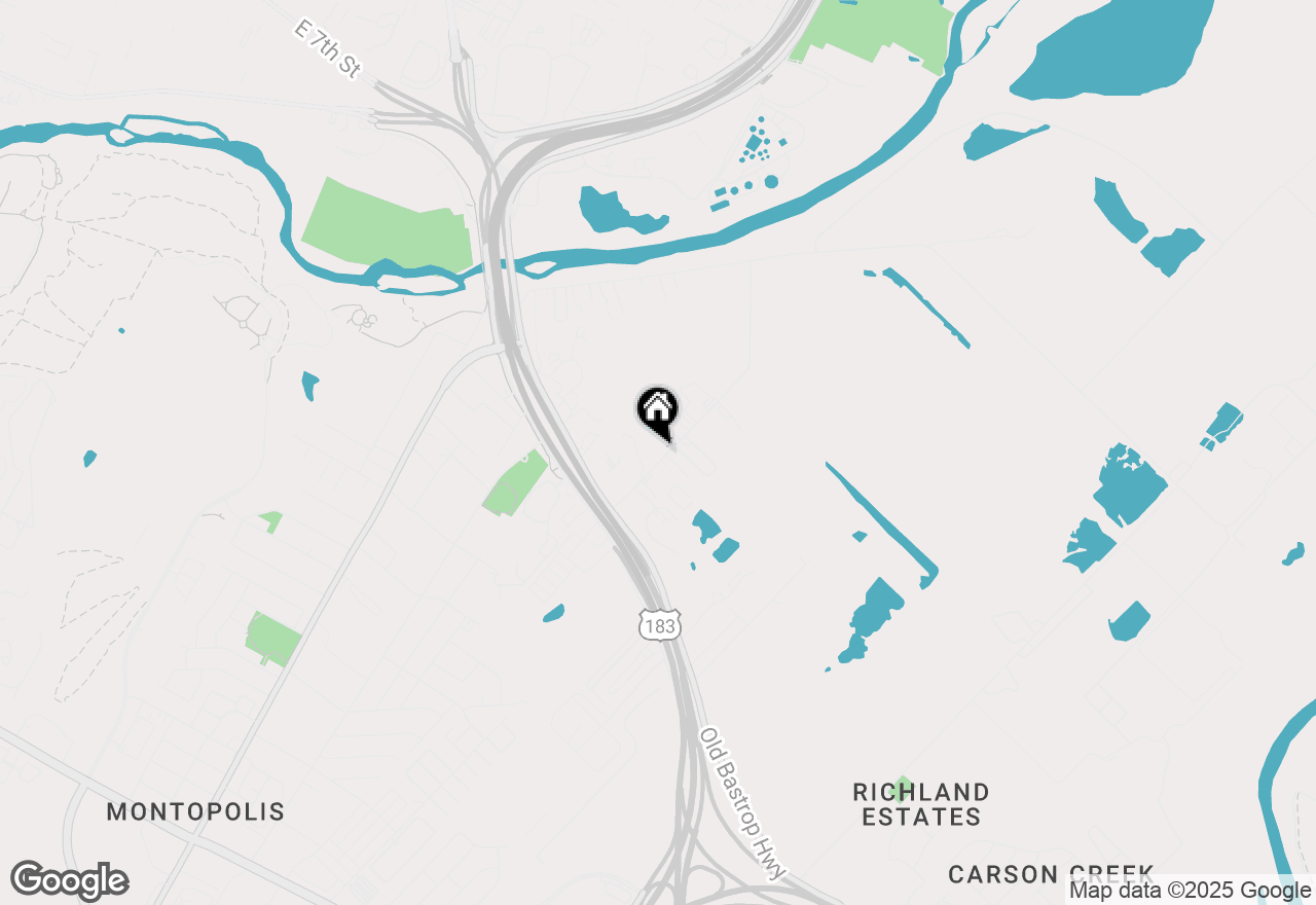 Map of 502 Thompson Ln, Austin, TX 78742