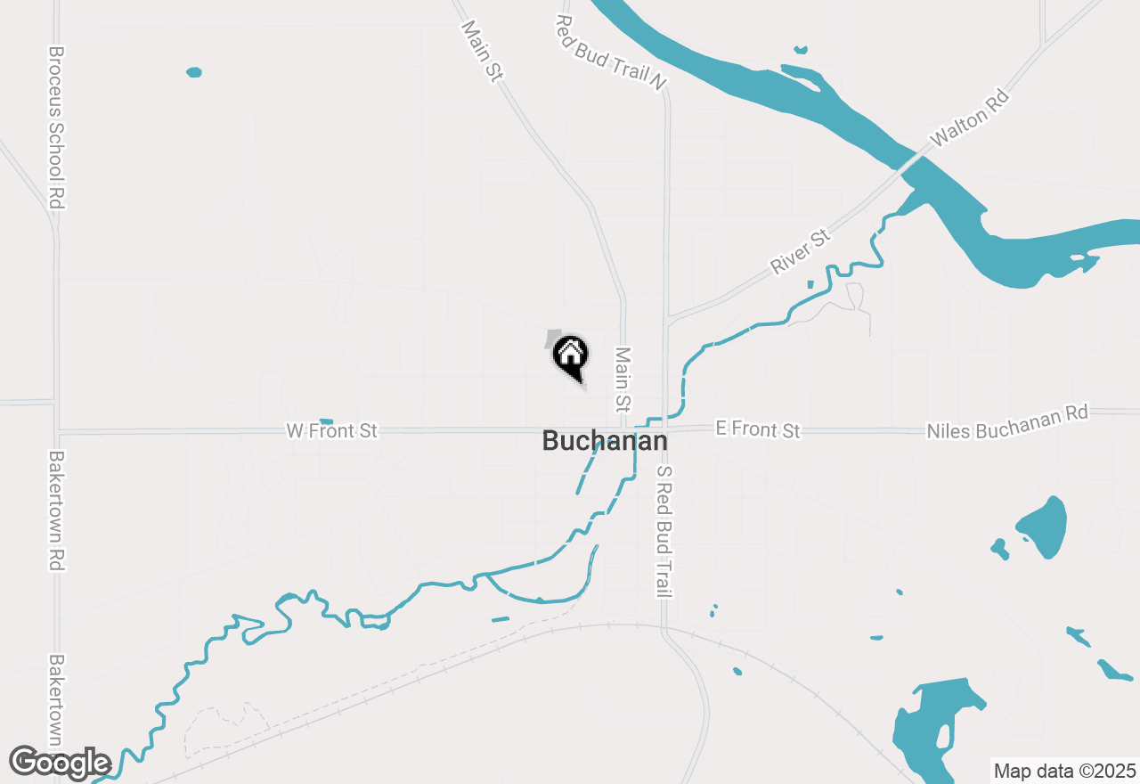 Map of 202 Moccasin Street, Buchanan, MI 49107