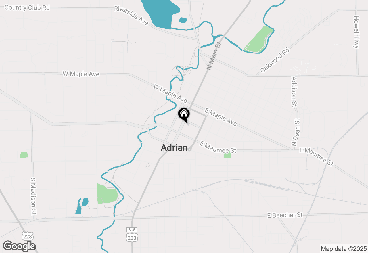 Map of 130 N Main, Adrian, MI 49221