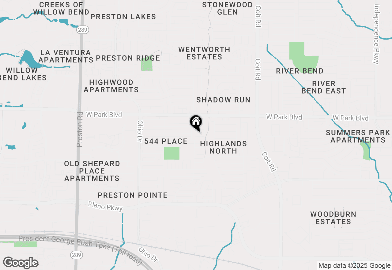 Map of 4316 Purdue Circle, Plano, TX 75093