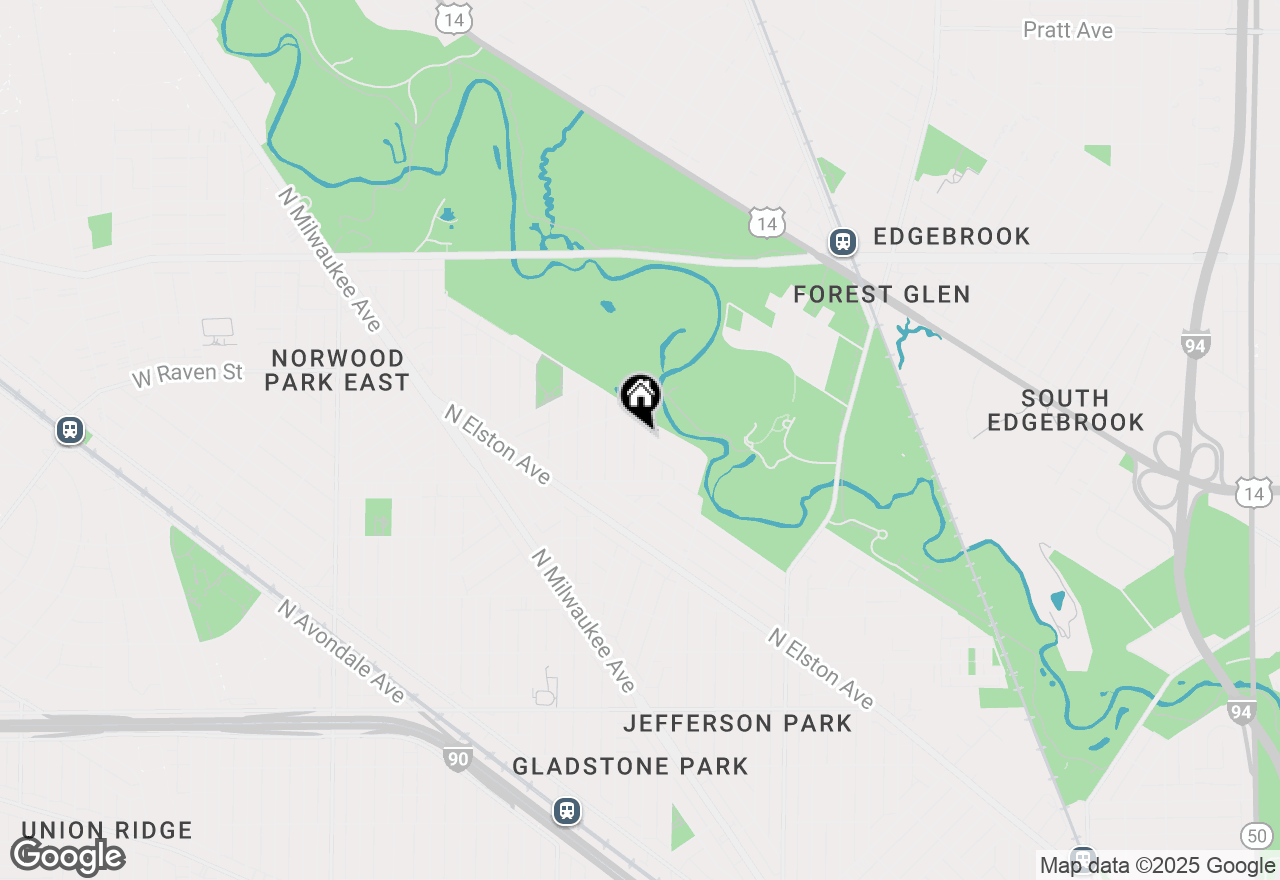 Map of 6046 N Monitor Avenue, Chicago, IL 60646