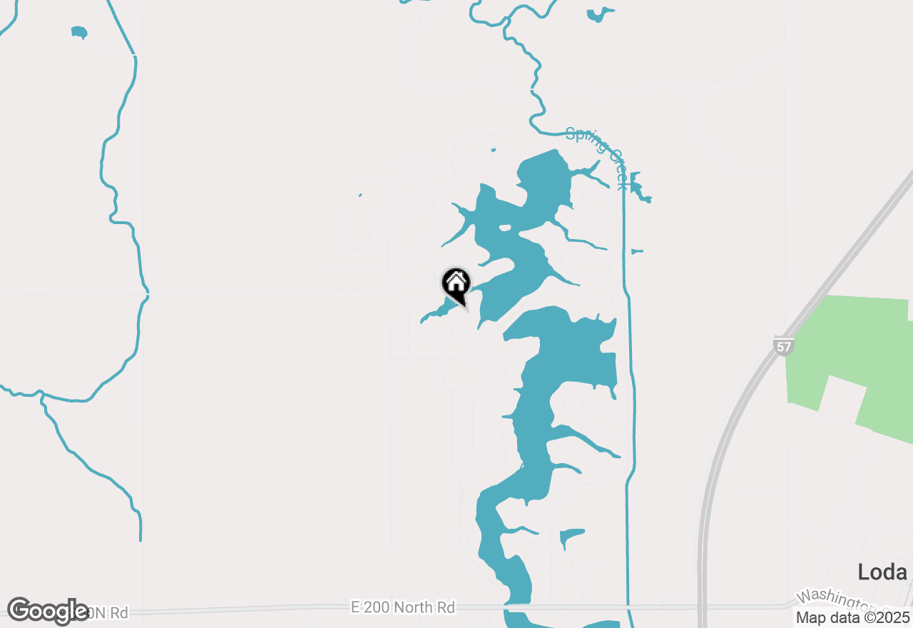 Map of 121 Dakota Drive, Loda, IL 60948
