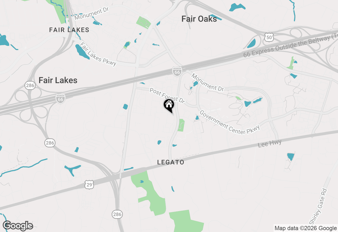 Map of 4509 Rhett Lane, Fairfax, VA 22030