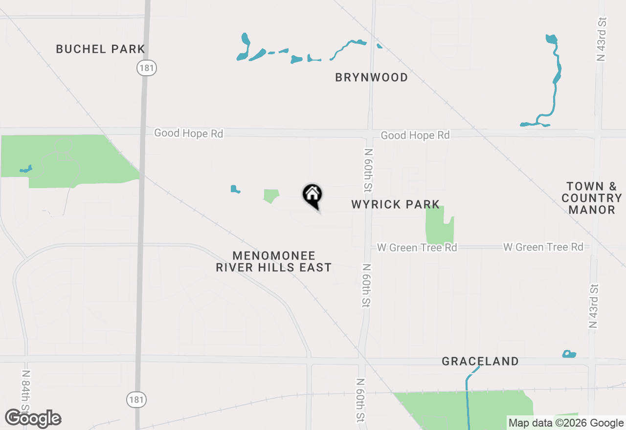 Map of 6403 W Spokane St, Milwaukee, WI 53223