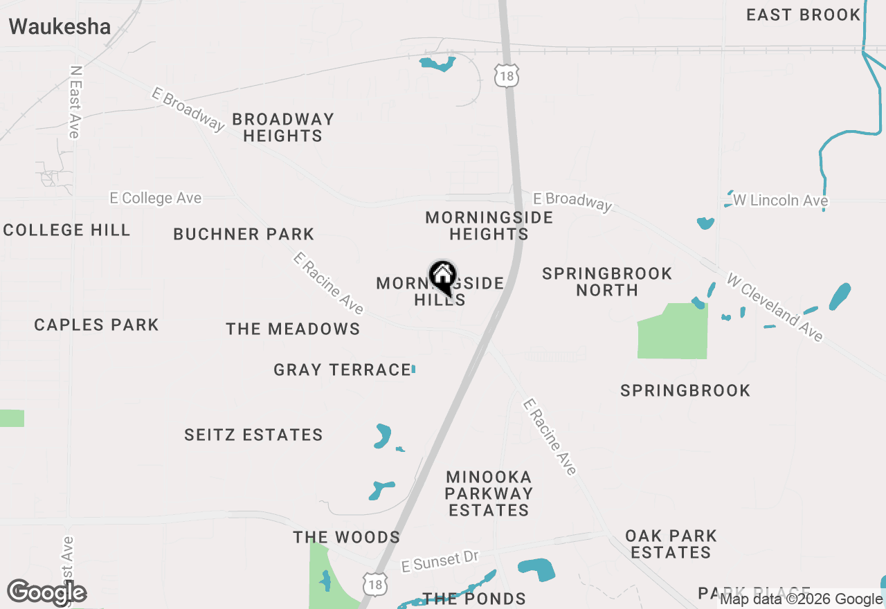 Map of 405 Cheviot Chase #3, Waukesha, WI 53186