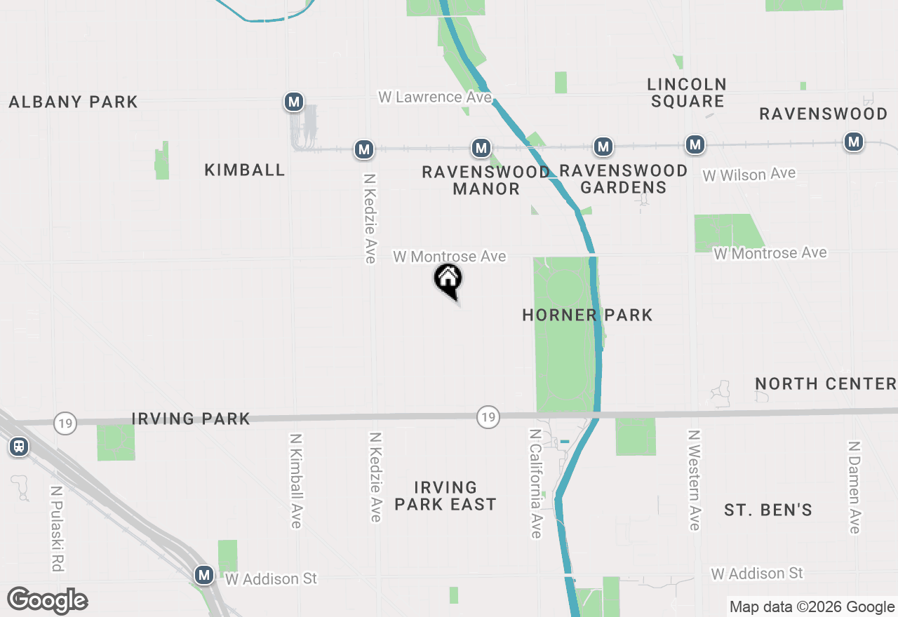 Map of 4242 N Sacramento Avenue, Chicago, IL 60618